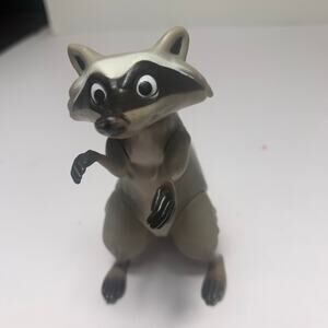 Vintage 1995 Disney‎ Pixar Jakks Pocahontas Raccoon Meeko Toy Figure